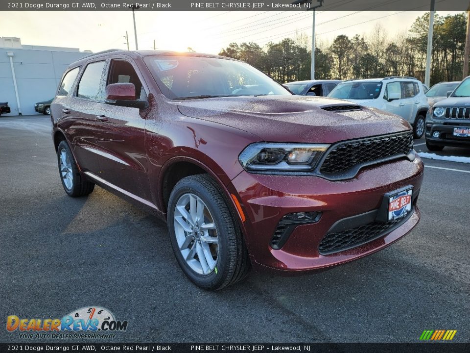 2021 Dodge Durango GT AWD Octane Red Pearl / Black Photo #1