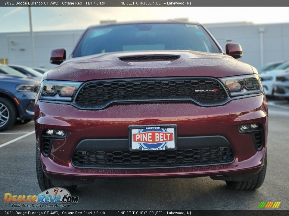 2021 Dodge Durango GT AWD Octane Red Pearl / Black Photo #3