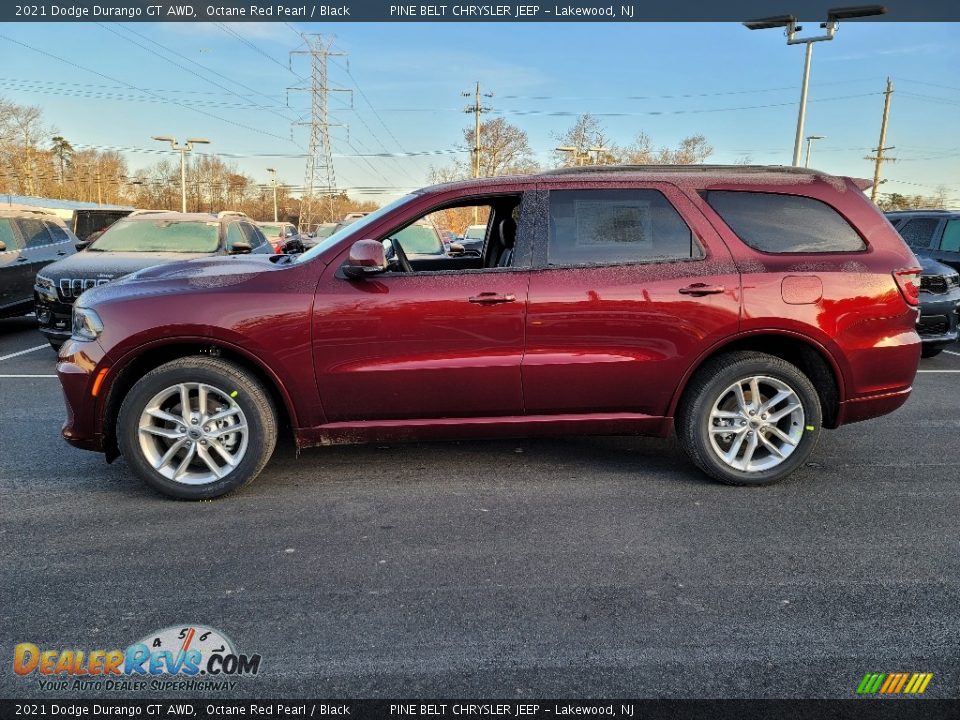 2021 Dodge Durango GT AWD Octane Red Pearl / Black Photo #4