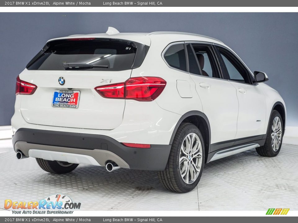 2017 BMW X1 xDrive28i Alpine White / Mocha Photo #28