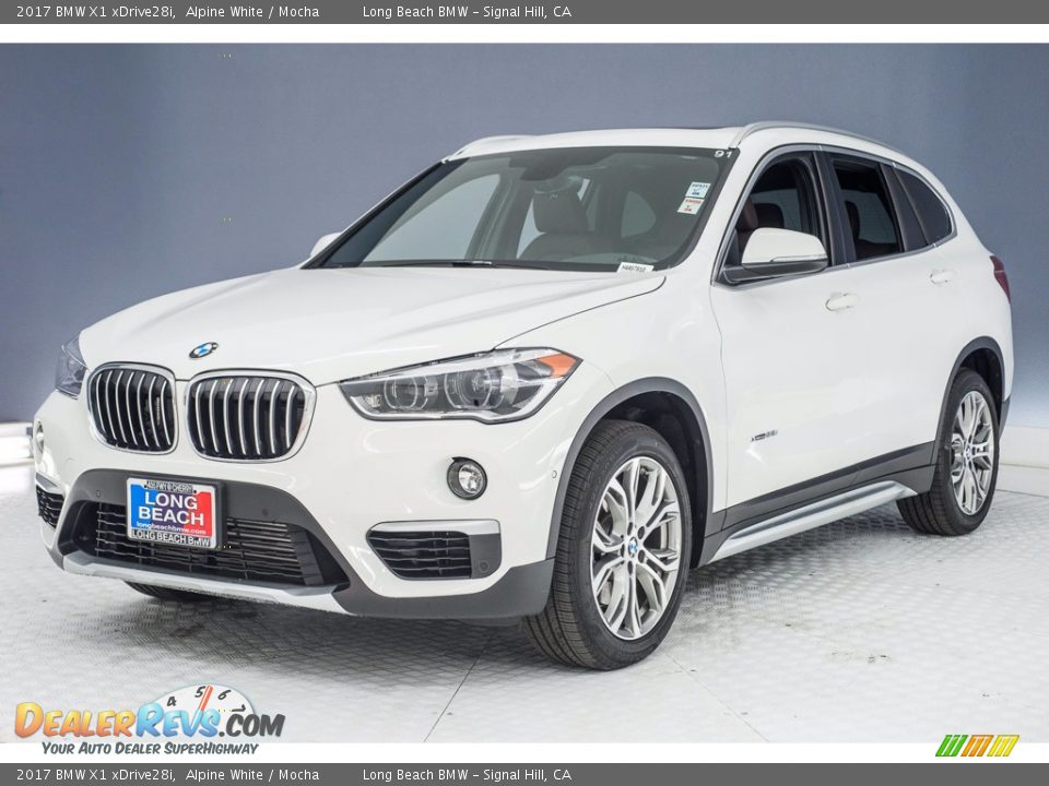 2017 BMW X1 xDrive28i Alpine White / Mocha Photo #29