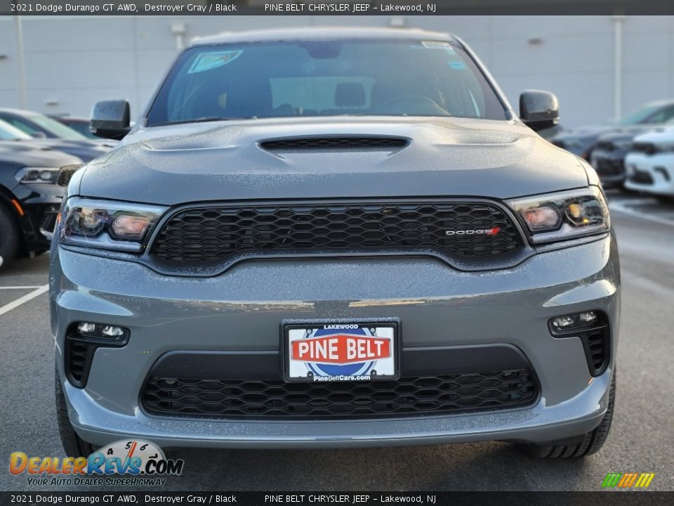 2021 Dodge Durango GT AWD Destroyer Gray / Black Photo #3
