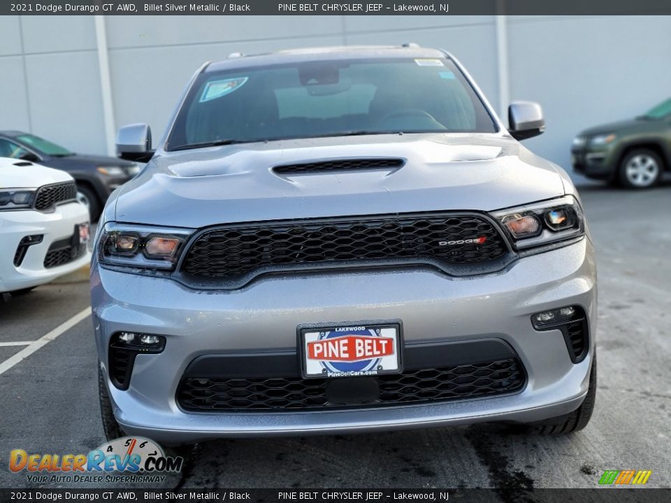 2021 Dodge Durango GT AWD Billet Silver Metallic / Black Photo #3