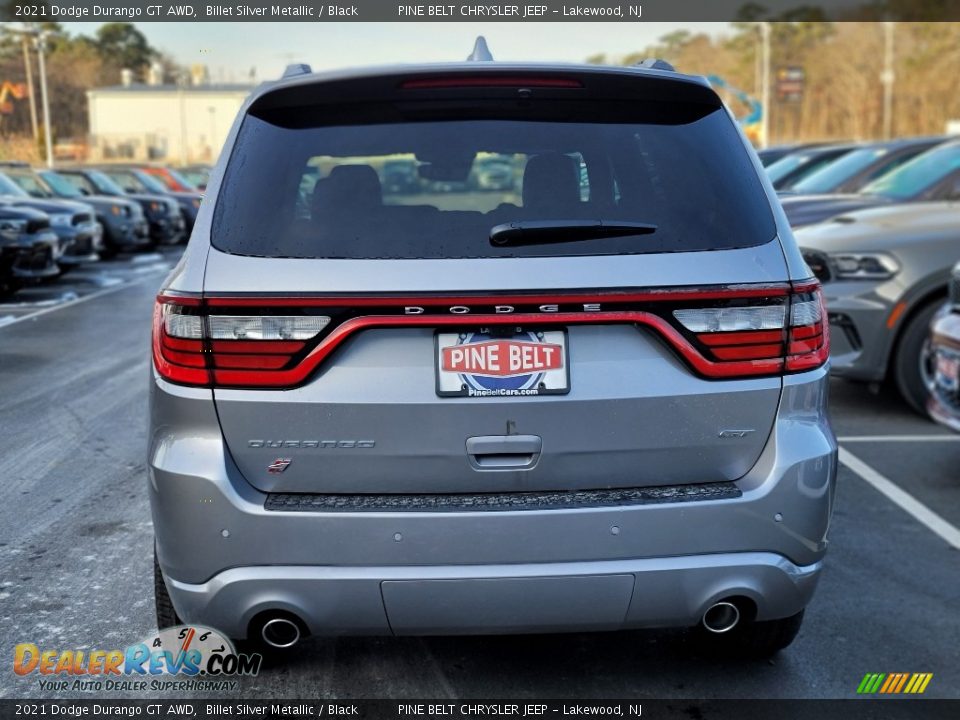 2021 Dodge Durango GT AWD Billet Silver Metallic / Black Photo #7