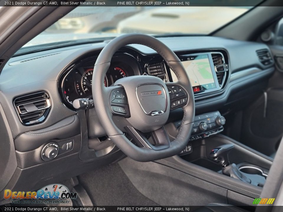 2021 Dodge Durango GT AWD Billet Silver Metallic / Black Photo #12