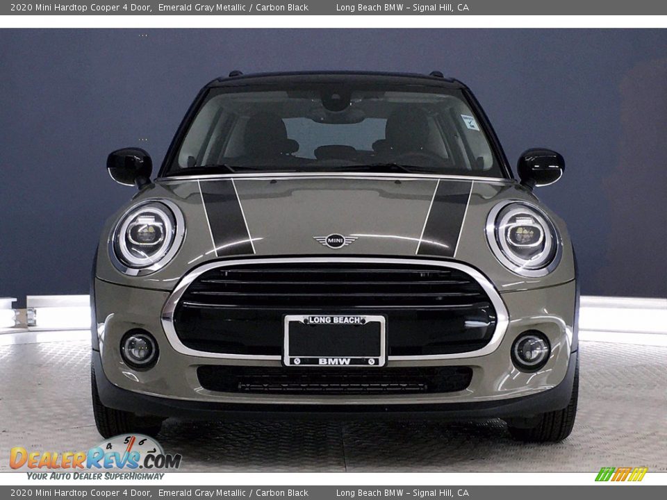 2020 Mini Hardtop Cooper 4 Door Emerald Gray Metallic / Carbon Black Photo #2