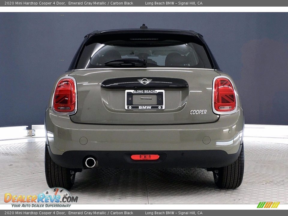 2020 Mini Hardtop Cooper 4 Door Emerald Gray Metallic / Carbon Black Photo #3