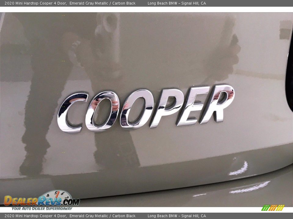 2020 Mini Hardtop Cooper 4 Door Emerald Gray Metallic / Carbon Black Photo #7