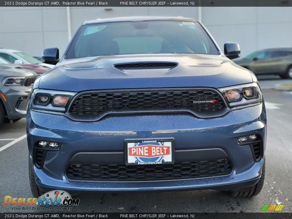 2021 Dodge Durango GT AWD Reactor Blue Pearl / Black Photo #3