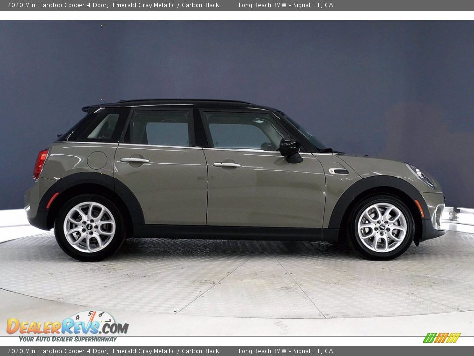 2020 Mini Hardtop Cooper 4 Door Emerald Gray Metallic / Carbon Black Photo #14