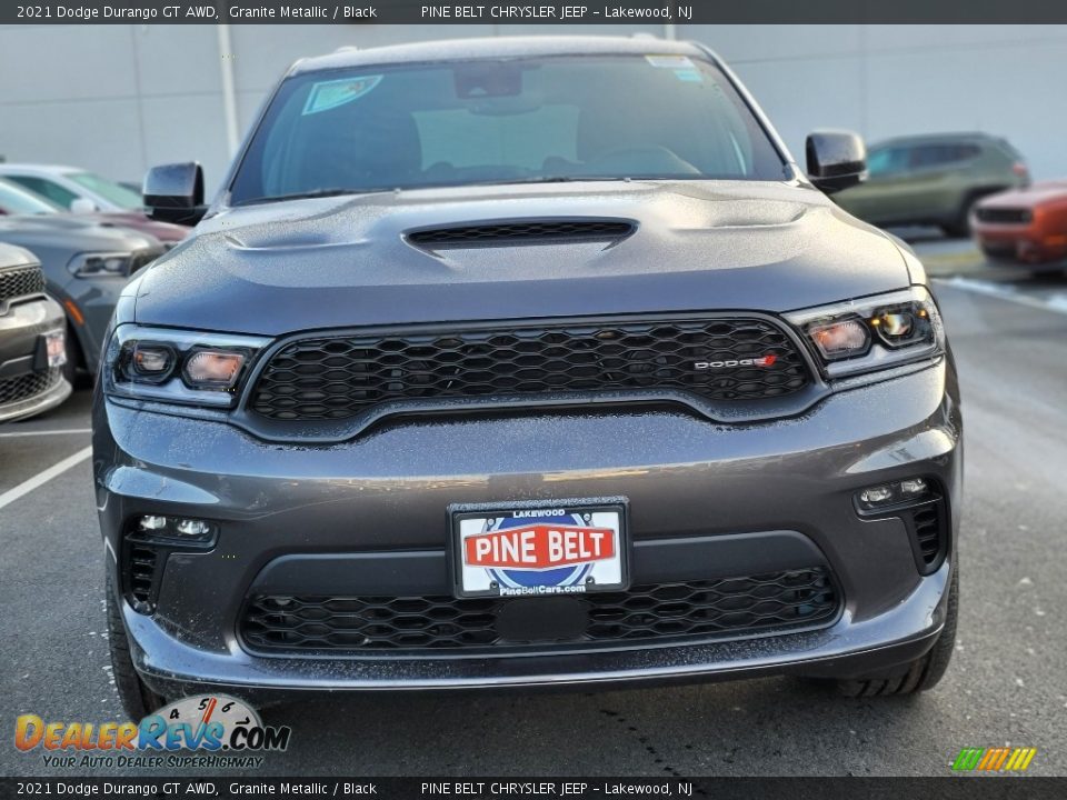 2021 Dodge Durango GT AWD Granite Metallic / Black Photo #3