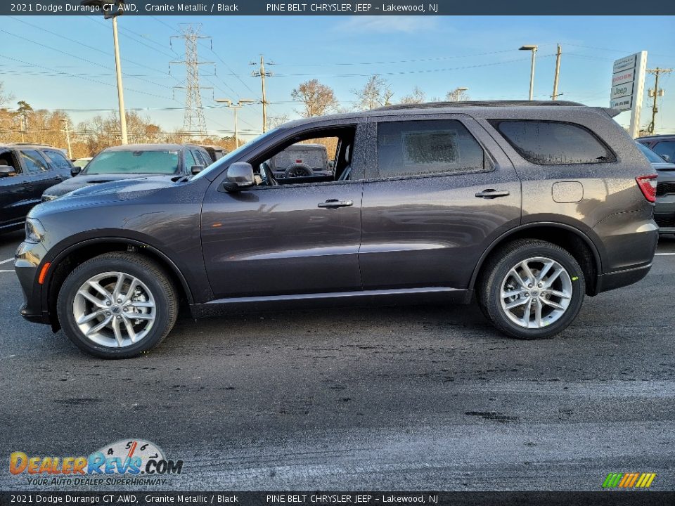 2021 Dodge Durango GT AWD Granite Metallic / Black Photo #4