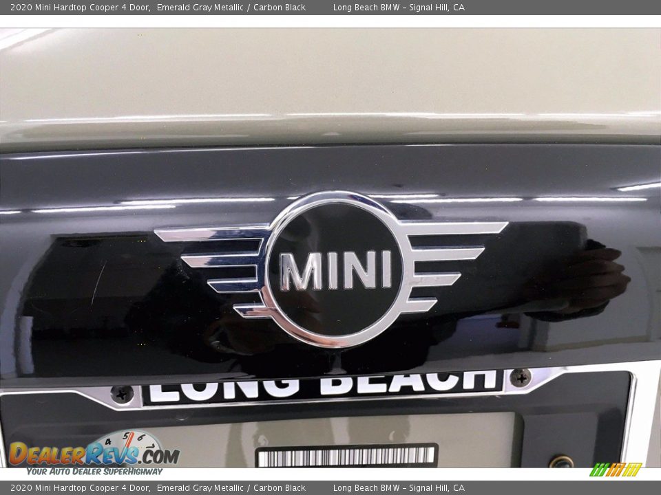 2020 Mini Hardtop Cooper 4 Door Emerald Gray Metallic / Carbon Black Photo #34