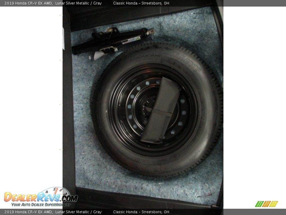 2019 Honda CR-V EX AWD Lunar Silver Metallic / Gray Photo #15