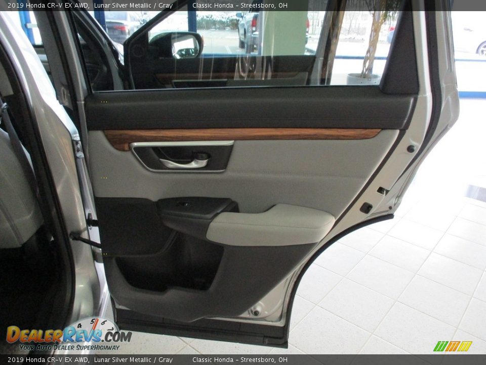 2019 Honda CR-V EX AWD Lunar Silver Metallic / Gray Photo #19