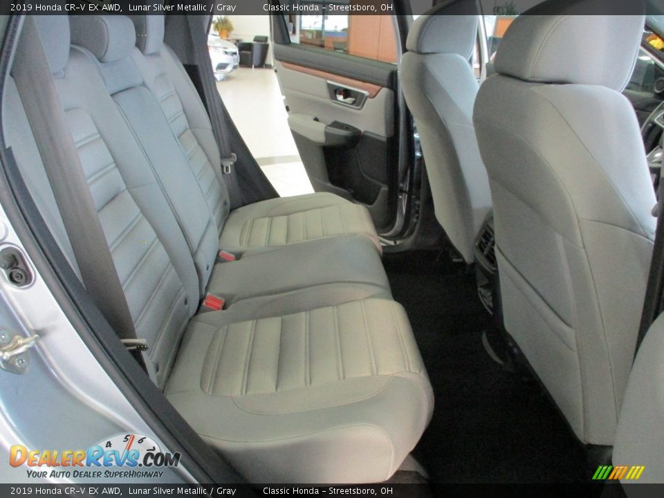 2019 Honda CR-V EX AWD Lunar Silver Metallic / Gray Photo #21