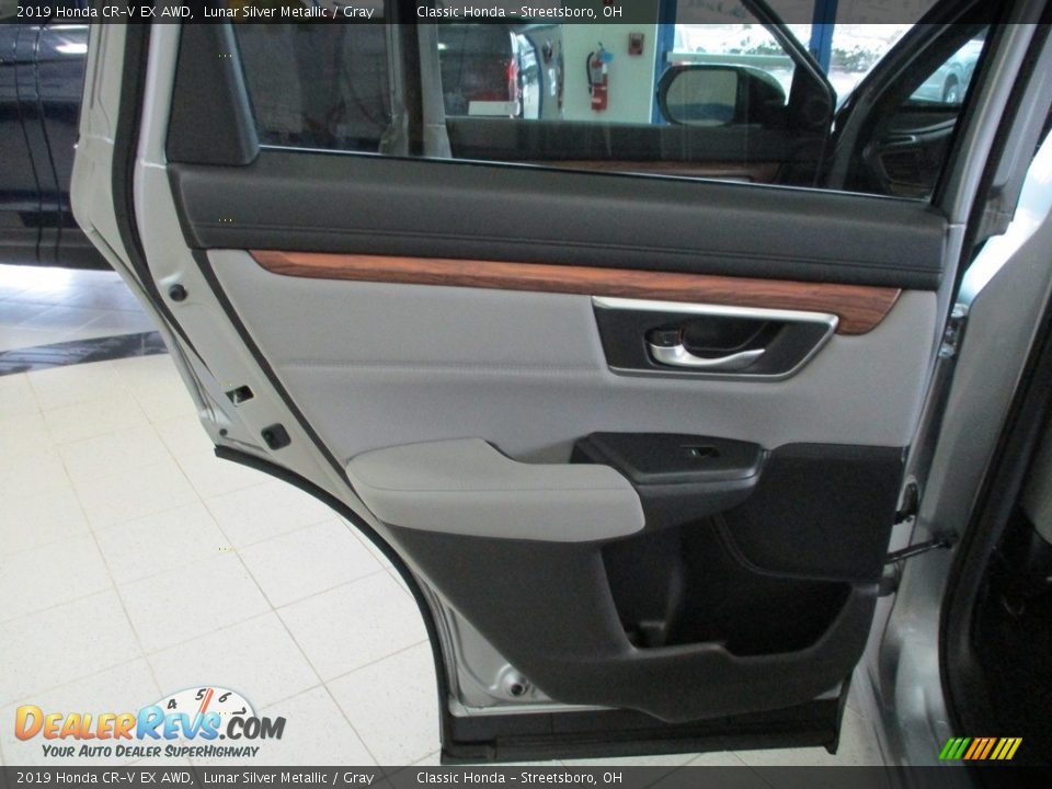 2019 Honda CR-V EX AWD Lunar Silver Metallic / Gray Photo #22