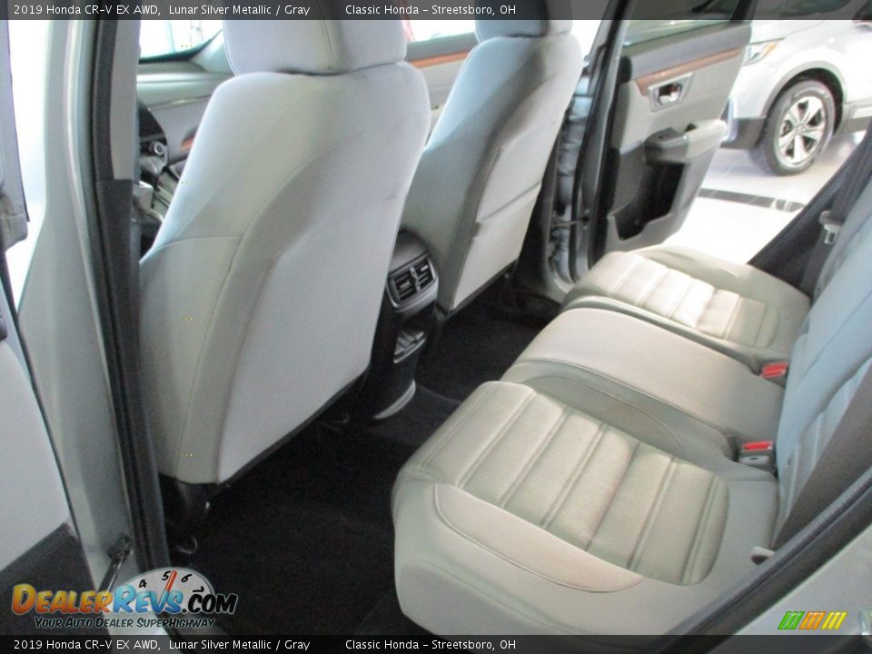 2019 Honda CR-V EX AWD Lunar Silver Metallic / Gray Photo #23