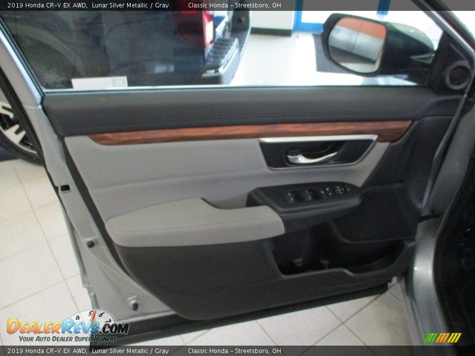 2019 Honda CR-V EX AWD Lunar Silver Metallic / Gray Photo #26