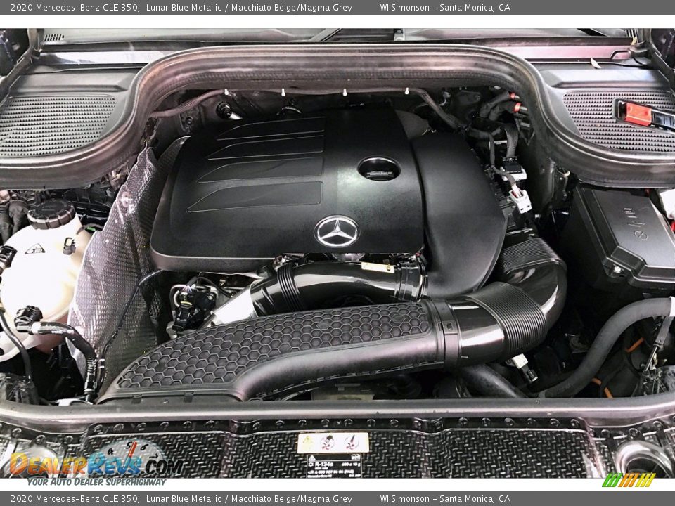2020 Mercedes-Benz GLE 350 2.0 Liter Turbocharged DOHC 16-Valve VVT 4 Cylinder Engine Photo #9