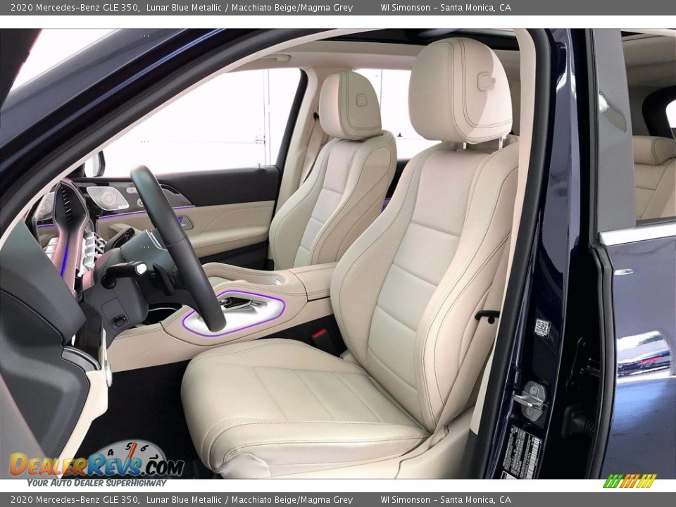 Macchiato Beige/Magma Grey Interior - 2020 Mercedes-Benz GLE 350 Photo #18
