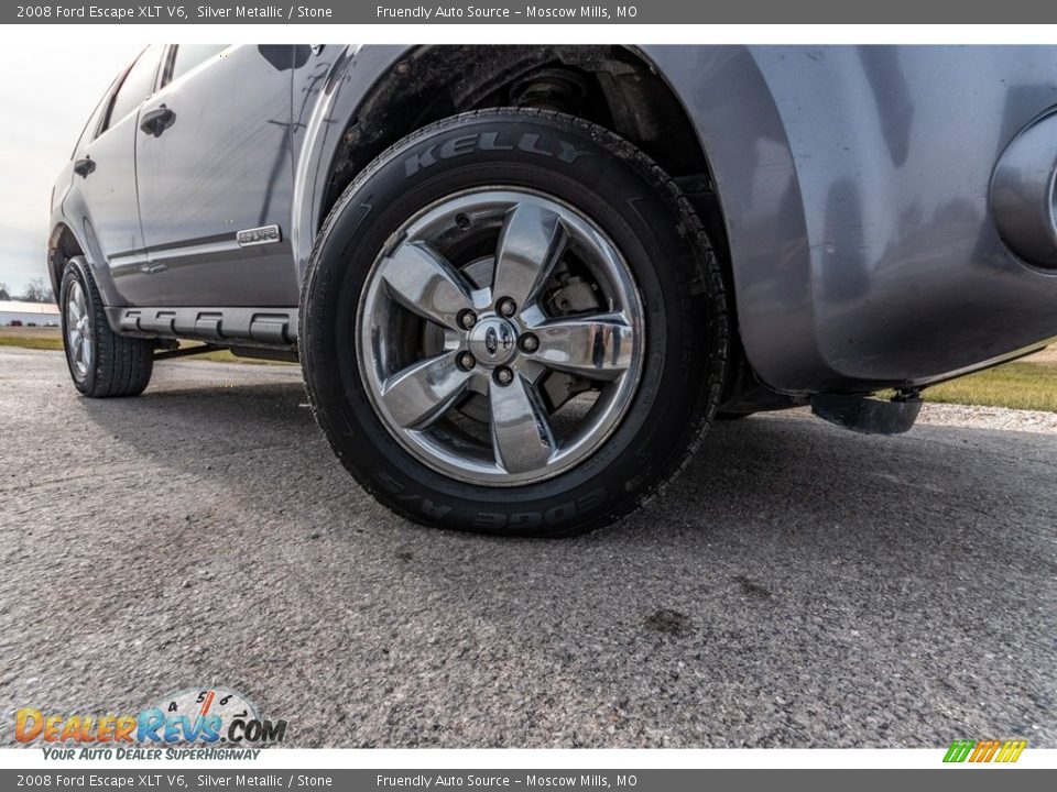 2008 Ford Escape XLT V6 Silver Metallic / Stone Photo #2