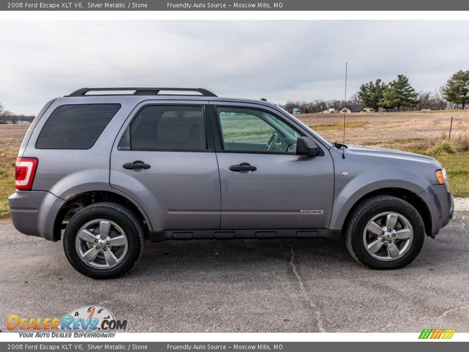 2008 Ford Escape XLT V6 Silver Metallic / Stone Photo #3