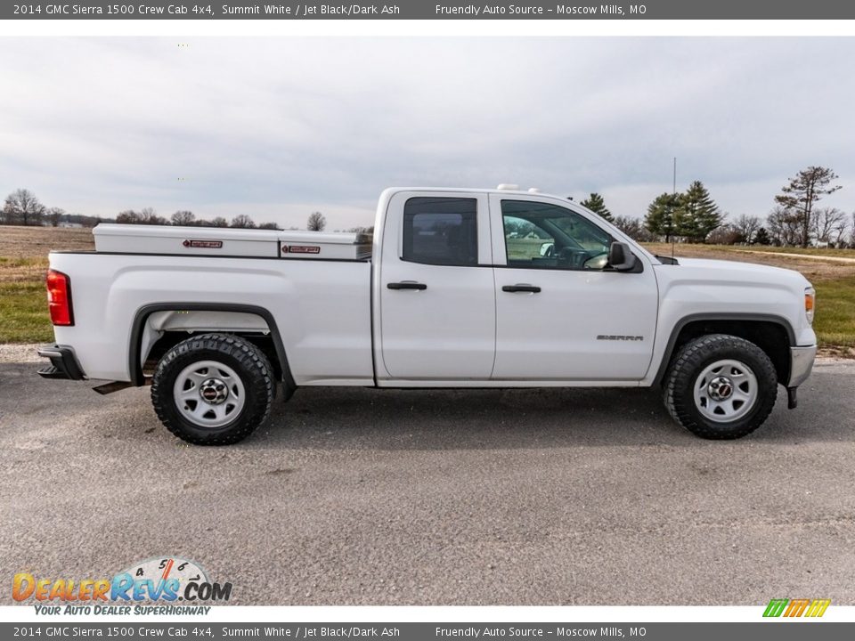 Summit White 2014 GMC Sierra 1500 Crew Cab 4x4 Photo #3