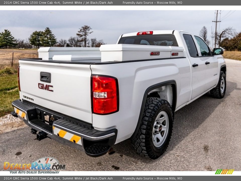 2014 GMC Sierra 1500 Crew Cab 4x4 Summit White / Jet Black/Dark Ash Photo #4