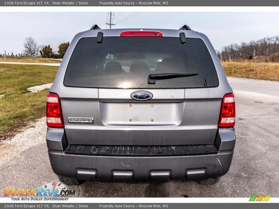 2008 Ford Escape XLT V6 Silver Metallic / Stone Photo #5