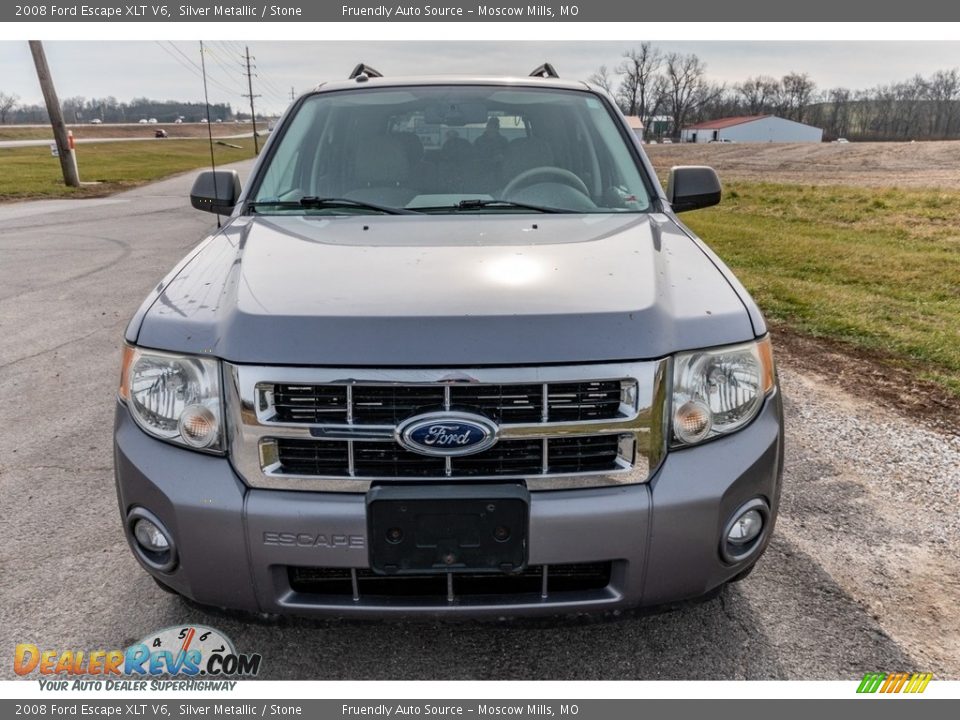 2008 Ford Escape XLT V6 Silver Metallic / Stone Photo #9