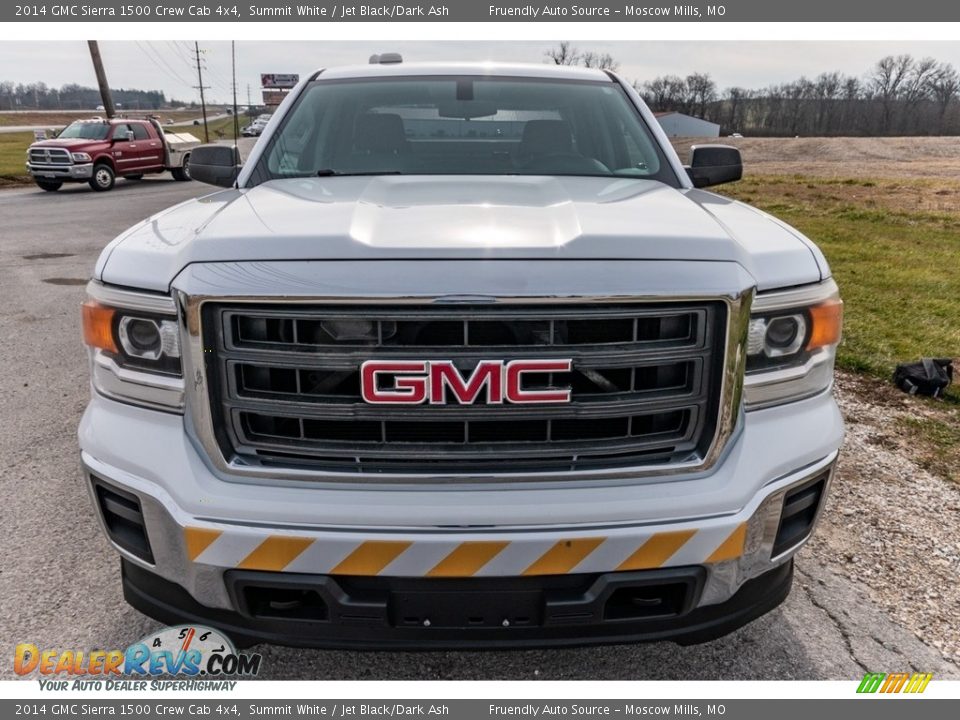 2014 GMC Sierra 1500 Crew Cab 4x4 Summit White / Jet Black/Dark Ash Photo #9