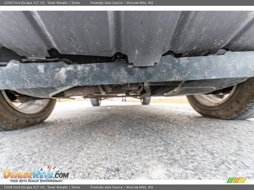 2008 Ford Escape XLT V6 Silver Metallic / Stone Photo #10