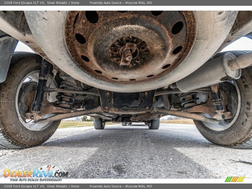 2008 Ford Escape XLT V6 Silver Metallic / Stone Photo #13