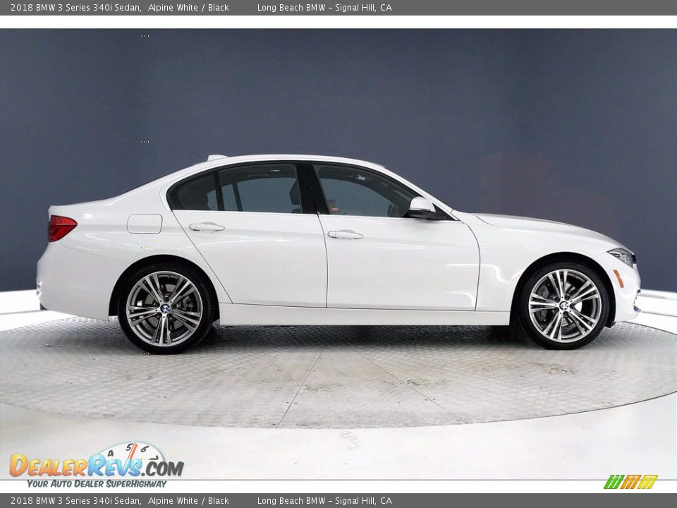 2018 BMW 3 Series 340i Sedan Alpine White / Black Photo #14