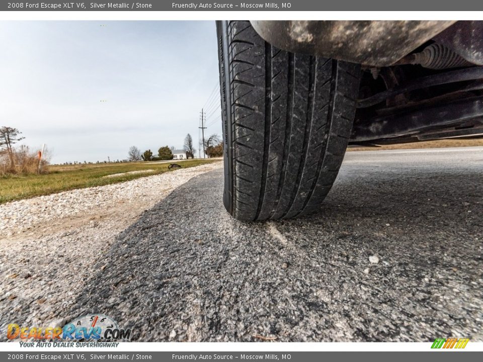 2008 Ford Escape XLT V6 Silver Metallic / Stone Photo #15