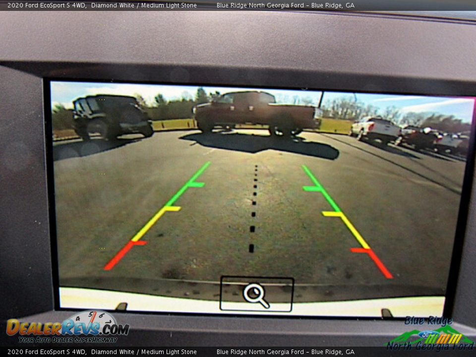 2020 Ford EcoSport S 4WD Diamond White / Medium Light Stone Photo #21