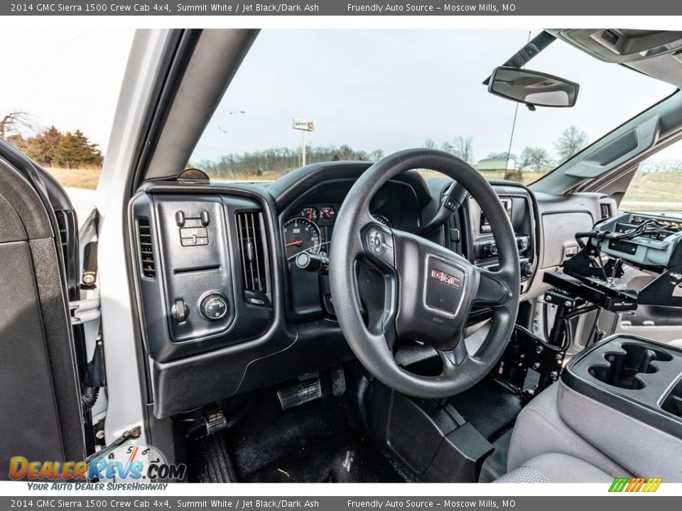 2014 GMC Sierra 1500 Crew Cab 4x4 Summit White / Jet Black/Dark Ash Photo #20