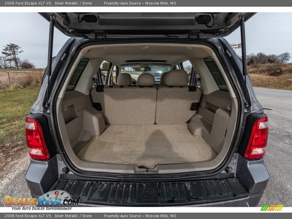 2008 Ford Escape XLT V6 Silver Metallic / Stone Photo #23