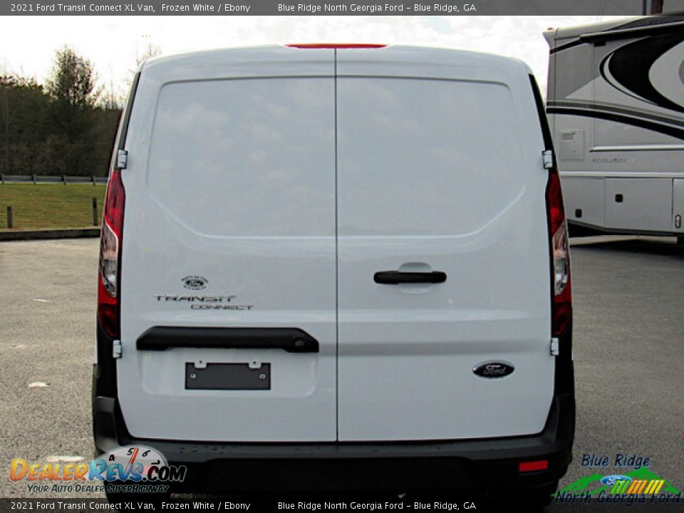 2021 Ford Transit Connect XL Van Frozen White / Ebony Photo #4