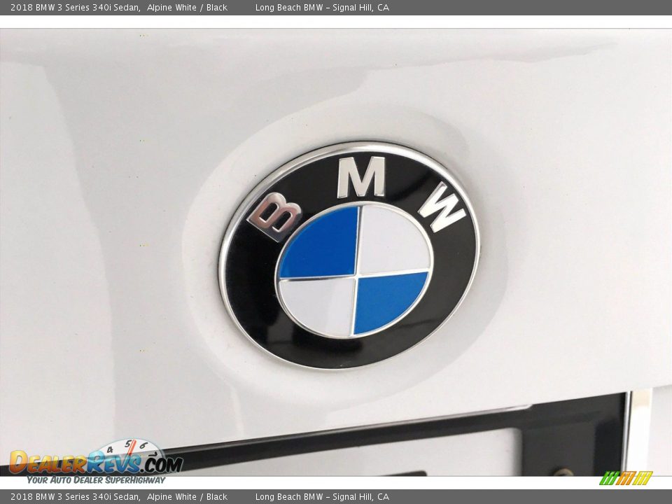 2018 BMW 3 Series 340i Sedan Alpine White / Black Photo #34