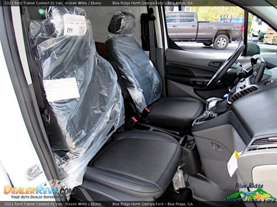 2021 Ford Transit Connect XL Van Frozen White / Ebony Photo #11