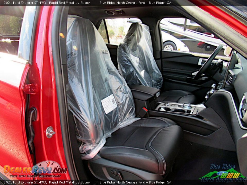 2021 Ford Explorer ST 4WD Rapid Red Metallic / Ebony Photo #12