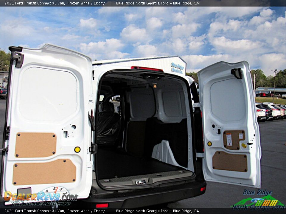 2021 Ford Transit Connect XL Van Frozen White / Ebony Photo #13