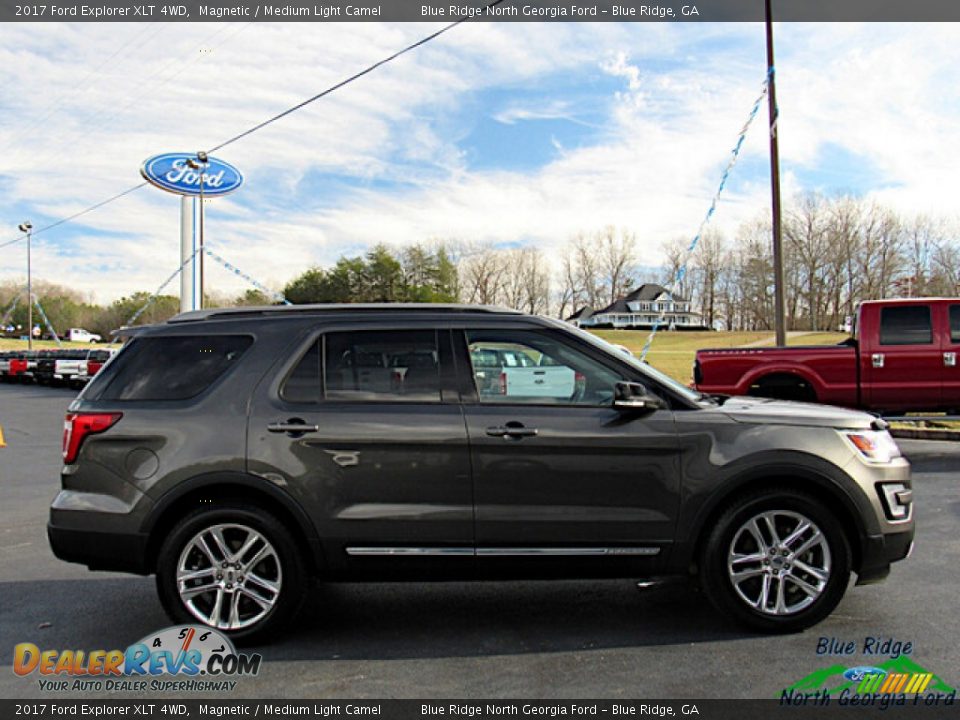 2017 Ford Explorer XLT 4WD Magnetic / Medium Light Camel Photo #6