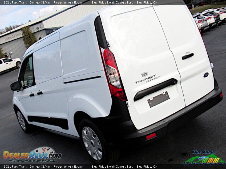 2021 Ford Transit Connect XL Van Frozen White / Ebony Photo #29