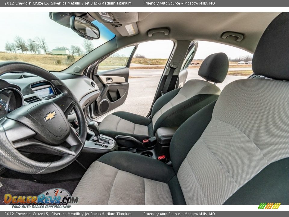 2012 Chevrolet Cruze LS Silver Ice Metallic / Jet Black/Medium Titanium Photo #18