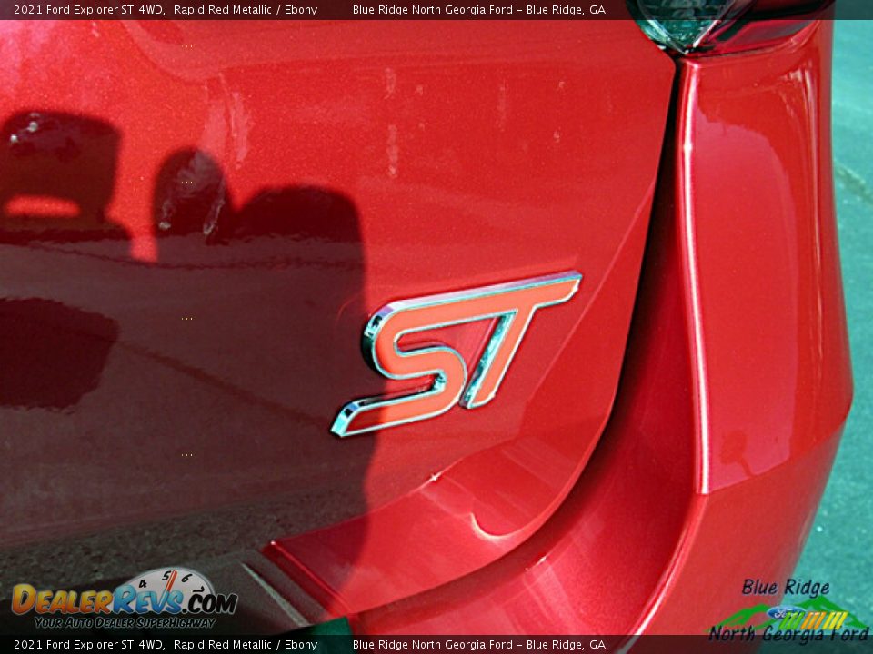 2021 Ford Explorer ST 4WD Rapid Red Metallic / Ebony Photo #31