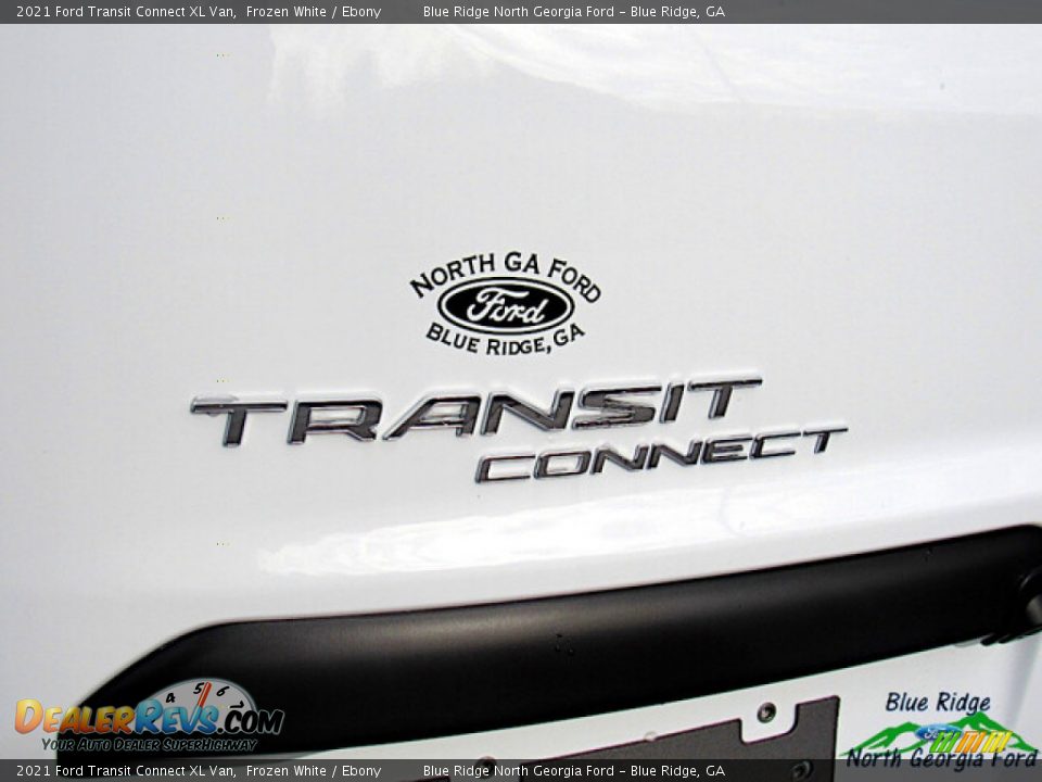 2021 Ford Transit Connect XL Van Frozen White / Ebony Photo #30