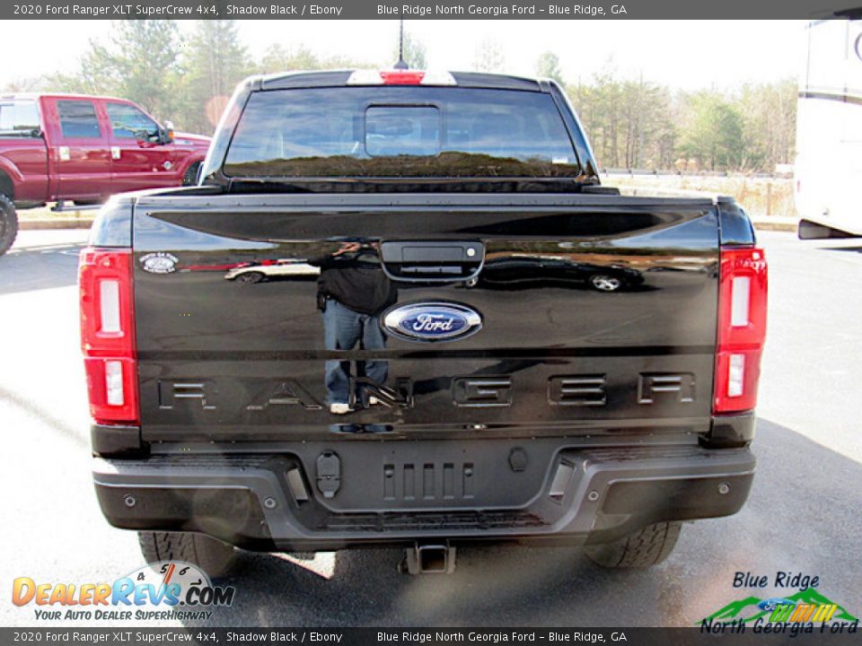 2020 Ford Ranger XLT SuperCrew 4x4 Shadow Black / Ebony Photo #4